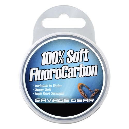 Savage Gear Soft Fluorocarbon - Stärke | Tragkraft: 0.26mm | 4.7kg