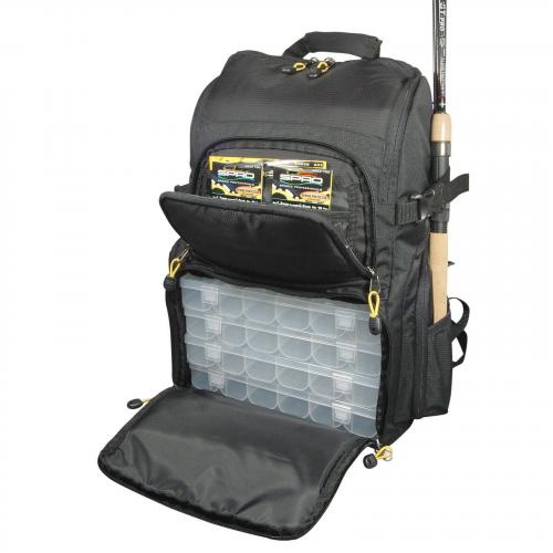 Spro Back Pack + 4 Boxen
