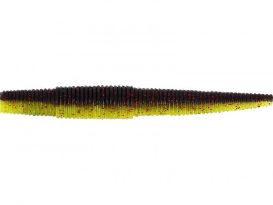Westin Ned Worm 11cm - Variante: Black/Chartreuse